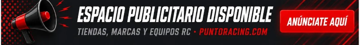 Anúnciate en PuntoRacing — espacio publicitario disponible