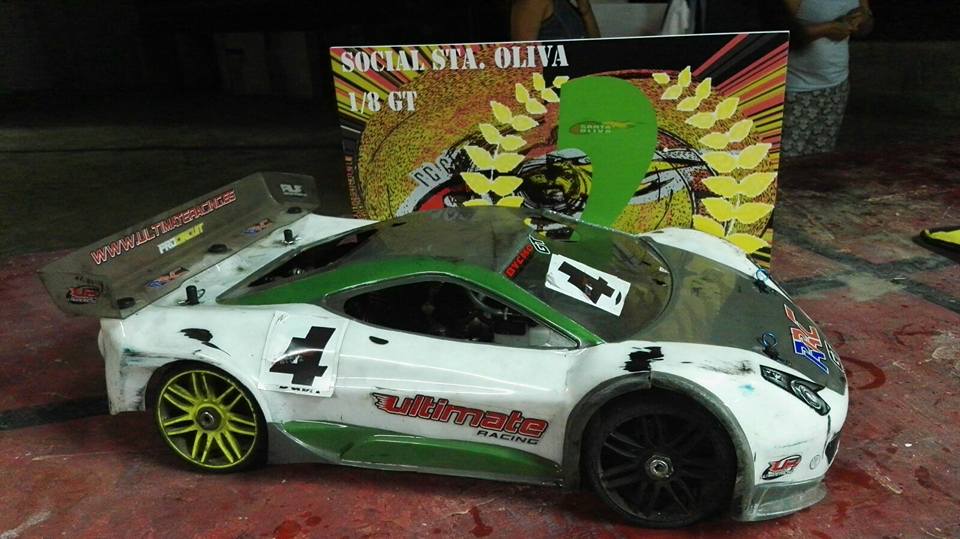 1/8 GT Mugem MGT7 Segunda Posición Alberto Ibáñez