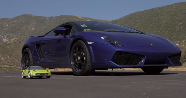 escala coche rc - coches rc vs coche real