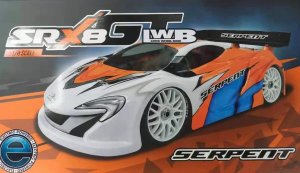 Ya disponible el nuevo Serpent Cobra SRX8 GTE LWB 1/8  (SER600060)