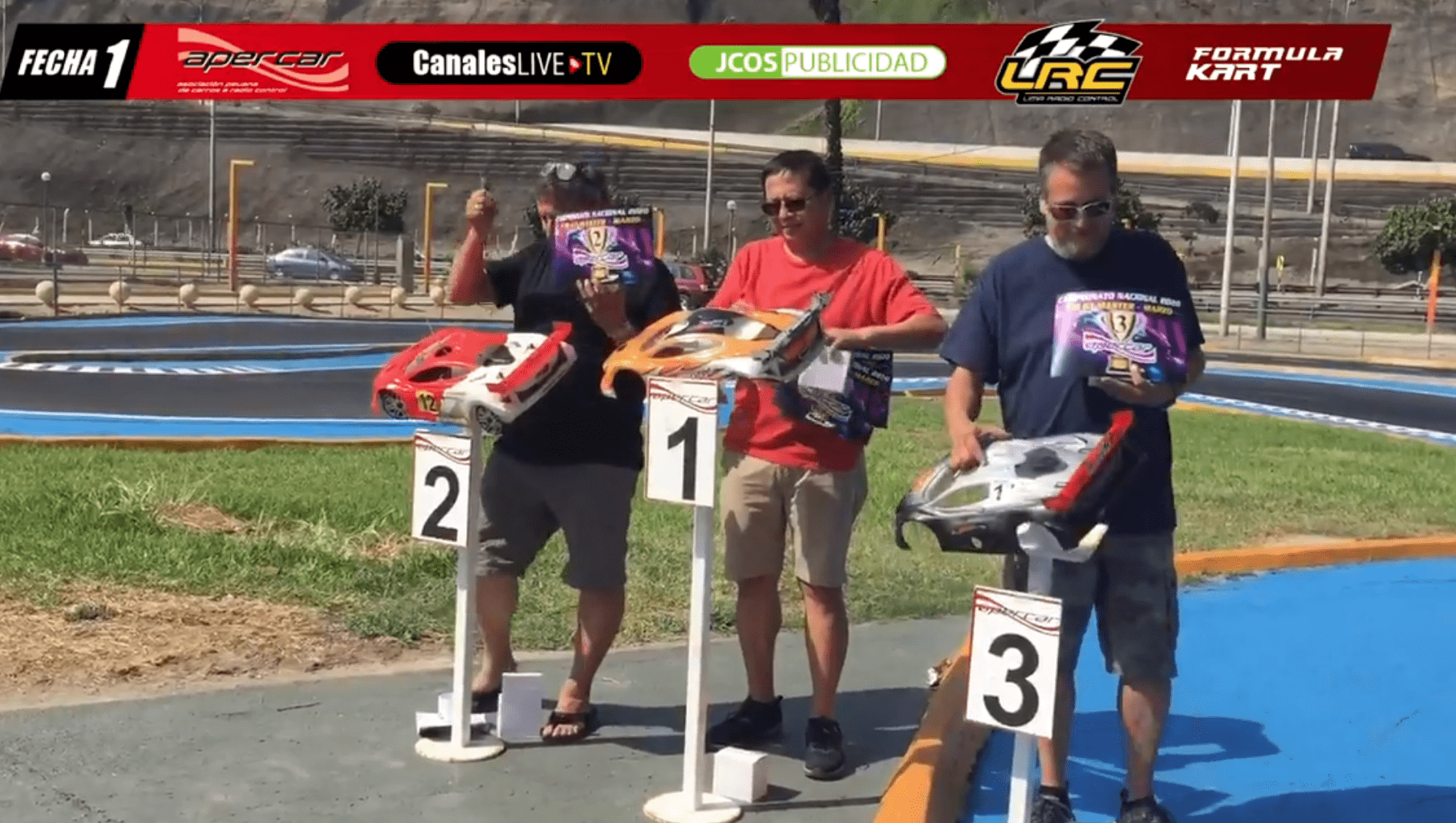 Podio y Video - 1ª del Campeonato Apercar 2020 Perú