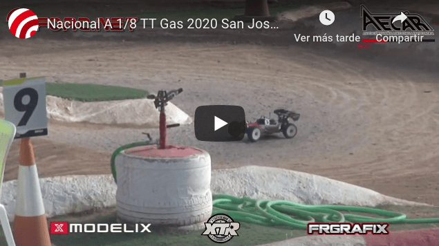 VIDEO Final A - Campeonato ESPAÑA 1/8 tt Gas 2020 !