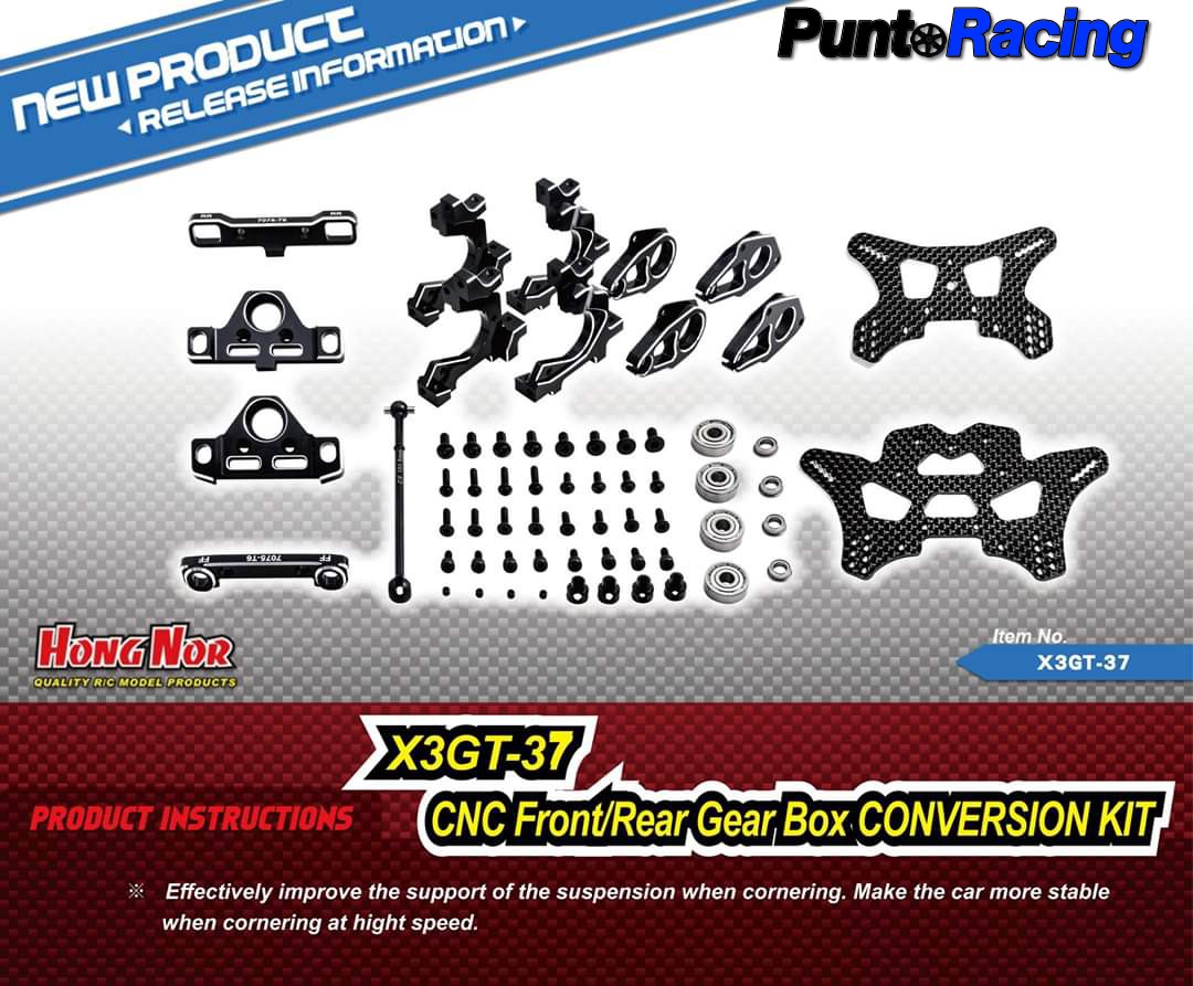Nuevo KIT CONVERSIÓN diferencial abierto de Hong Nor para el X3 GTs 🔥