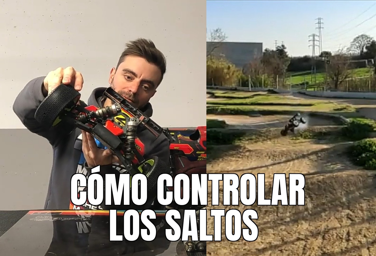 Cómo Controlar los SALTOS de un Coche RC ! y el efecto Timón.