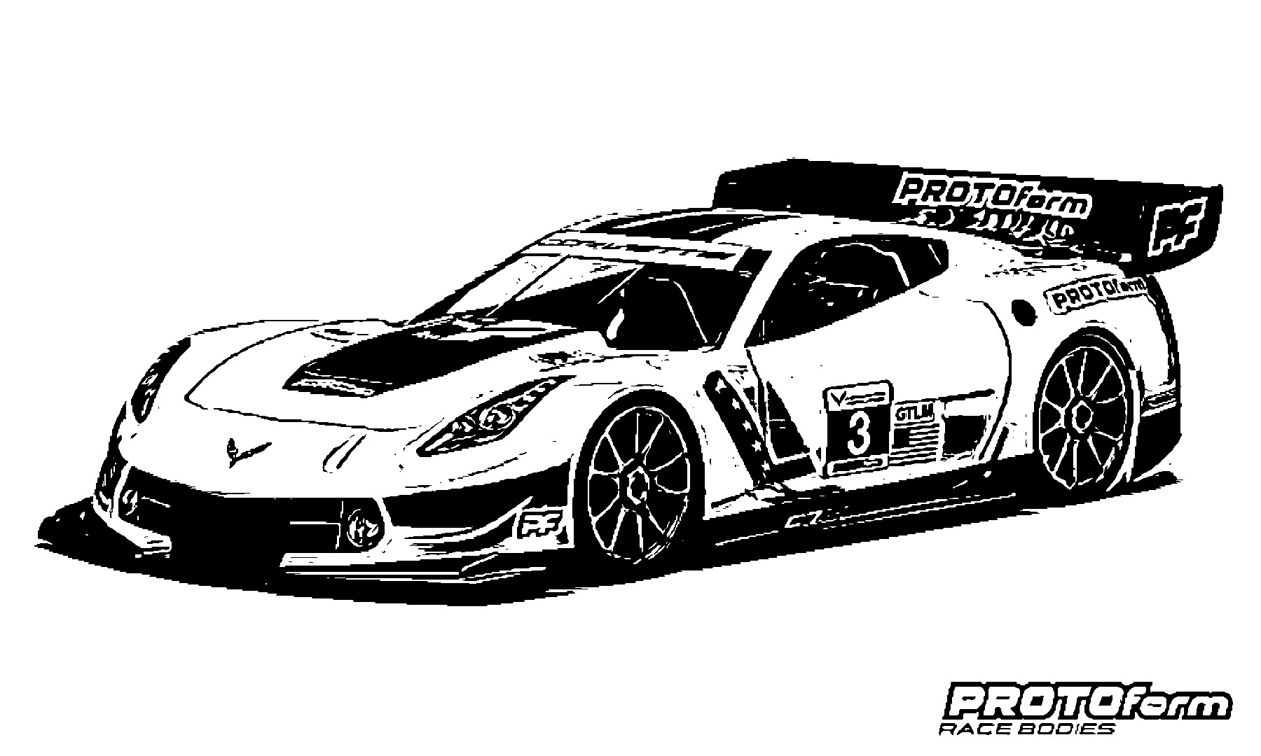 COCHES RC para COLOREAR para los más peques !