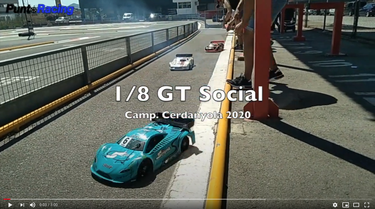 3a prueba Campeonato Social 1/8 GT - Circuito Cerdanyola